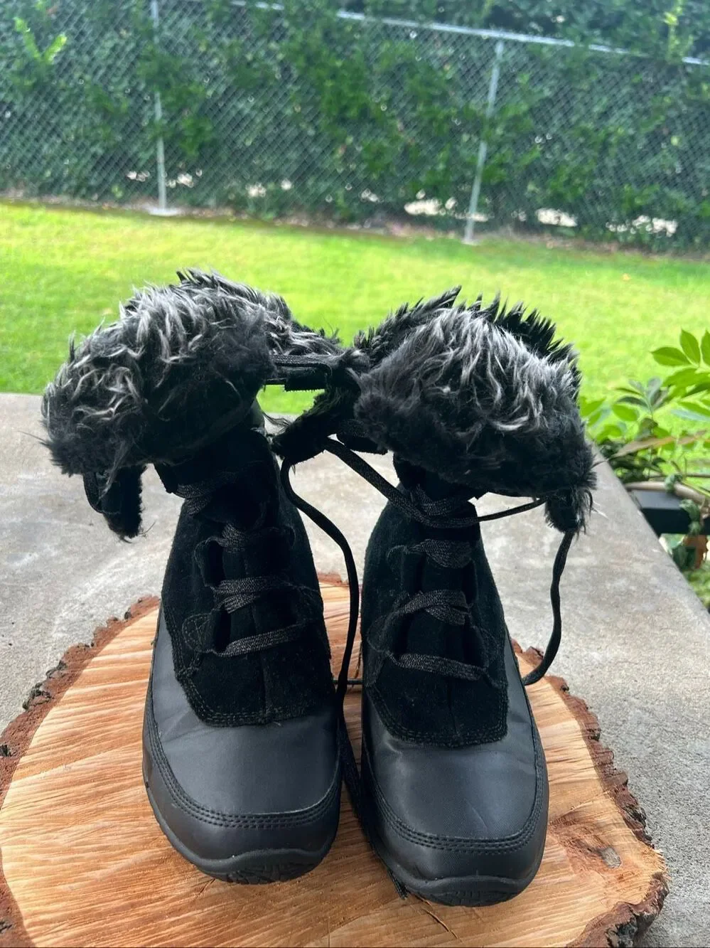 THE NORTH FACE NUPTSE PURNA BOOT Black WOMEN'S Size 6.5